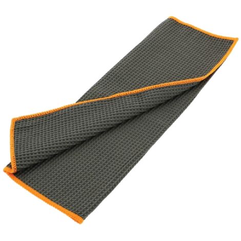 1 chiffon gauffre compatible avec fenetre 40x40cm Gris - MrKleen (1/3)