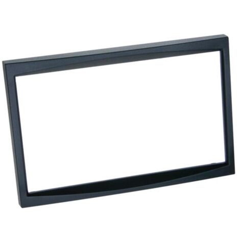 Facade autoradio 2DIN compatible avec Citroen C2 C3 Fiat Scudo Peugeot 207 307 ap01 Noir