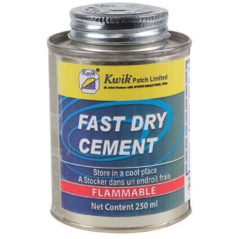 Adnauto – Solution vulcanisante pour pneus 235ml – Réparation rapide – Temps de séchage ultra-rapide – Application précise avec pinceau intégré - PNEU 235 ML