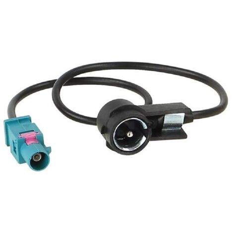Adaptateur Antenne FAKRA ISO Universel Pour Autoradio - Compatible Ford, Audi, VW, Peugeot, BMW