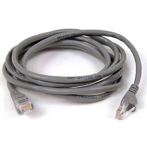 Câbles réseau INTELLINET Cable RJ45 cat 5E 1m Gris