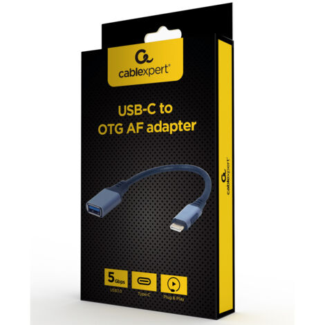 cablexpert CableXpert USB OTG Type-C adapter (CM/AF)- A-USB3C-OTGAF-01 (1/5)