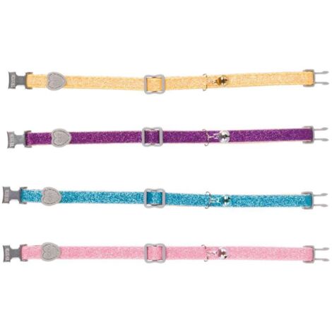 Collier chat nylon - Couleur selon disponibilite (1/5)