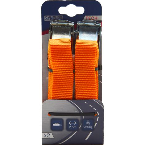 Sangles avec boucle Zamak 2.5m (1/2)
