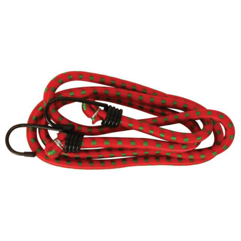 TENDEUR ELASTIQUE ROUGE AVEC CROCHETS Ø10MM 150CM (1/5)