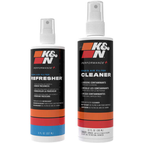 NETTOYANT 355ML + DESINFECTANT 204ML FILTRE D'HABITACLE K&N 99-6000 (1/5)