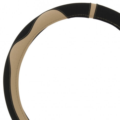 Couvre Volant Riviera Noir-Beige (1/3)