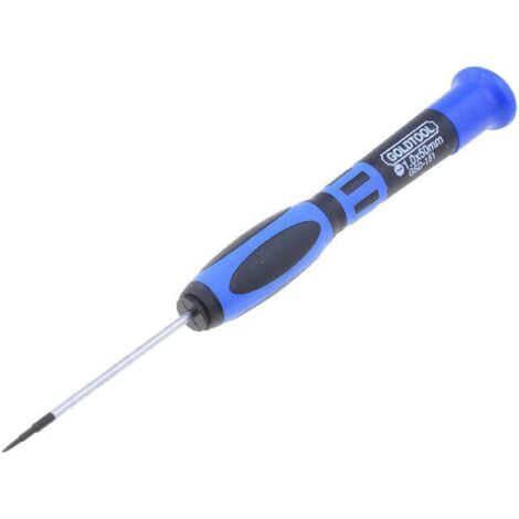 Tournevis cruciforme de précision en laiton moleté chromé - ø 1,20 à 3 mm (la pièce) | Laval Europe