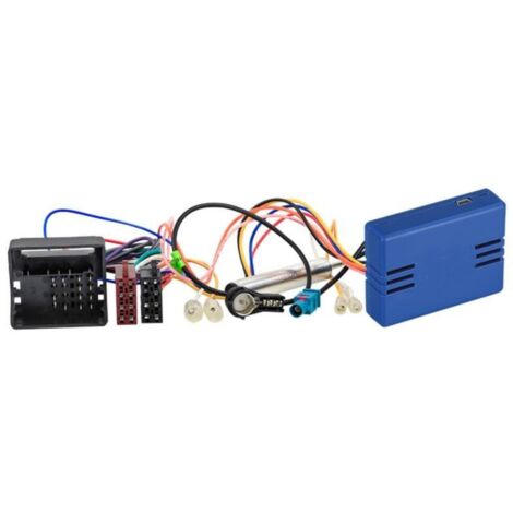 Kit Adaptateur Canbus compatible avec Citroen Peugeot Quadlock ISO - Antenne ISO