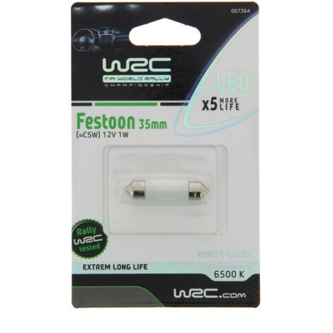 WRC 1 ampoule LED FESTOON -C5W- 35mm (1/5)