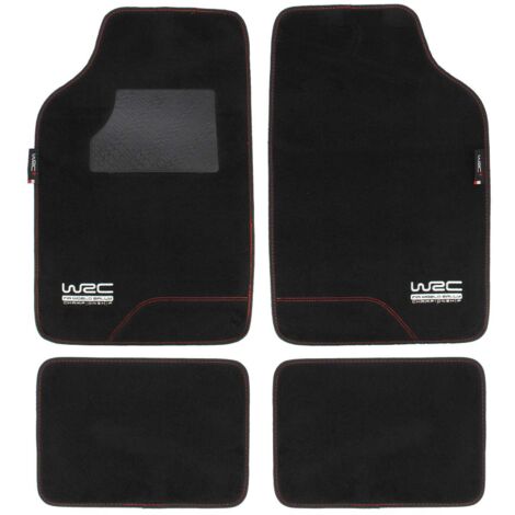 WRC Set de 4 tapis RALLY LINE moquette noir (1/5)