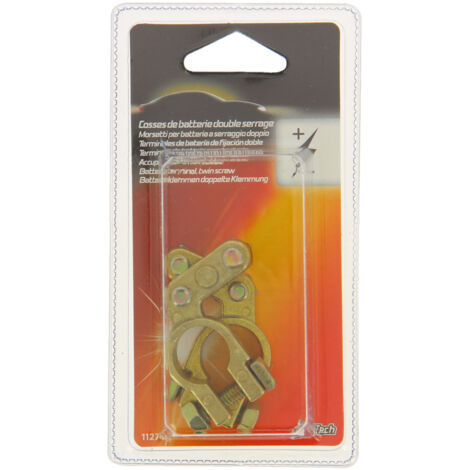 CARTEC COSSE BATTERIE : 1(+) 1(-) LAITON 4976840 (1/3)