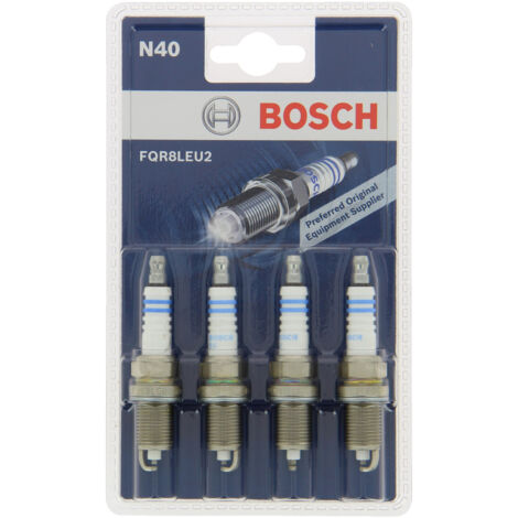 BOSCH 4 Bougies Allumage FQR8LEU2 N40 (1/3)