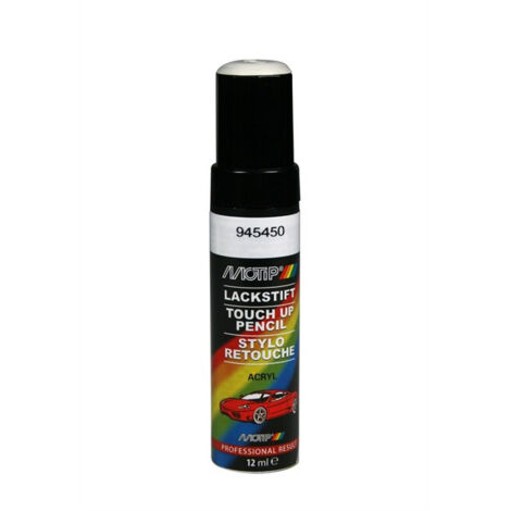 Pinceau Retouche 945450 Blanc Brillant Motip Touch Up 12 Ml (1/2)