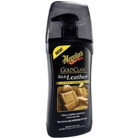 Entretien Cuir Meguiars G17914F Gold Class Cuir Plus 375ml x3