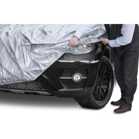 Housse de protection voiture en PVC - M - 430x160x120cm Plastique (1/5)
