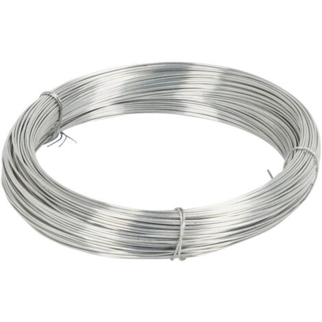 Fil métallique 50m – Diamètre 1.2mm – Pour travaux de ferraillage et fixation – Résistant à la corrosion – Achat Utile (1/2)