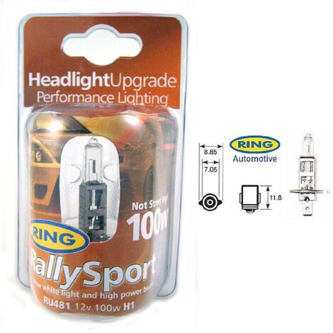 1 Ampoule RallySport H1 12V 100W - P14.5S