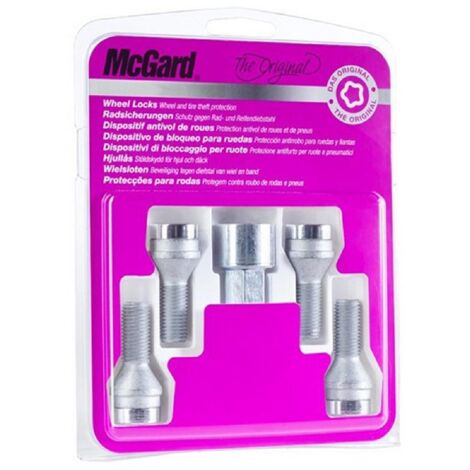 4 VIS ANTIVOL SU MCGARD M14X1.5/ 60°/ LONG. 45MM/ Ø17MM (1/3)