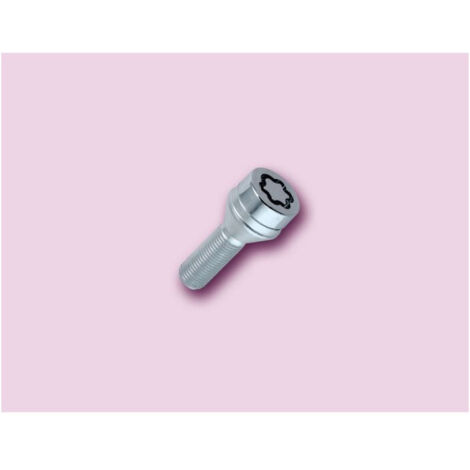 4 vis - 14x150 - L28.5 - H17 - Conique - Chrome - Antivol de Roues - 27222SU (1/2)