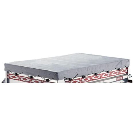 Tarpofix Bâche Protection Plate 212x123x7,5cm Avec Corde - Pour Remorque 750kg