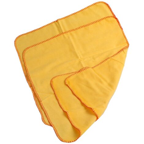 Carres Doux Chamoisine Coton x2 (1/4)