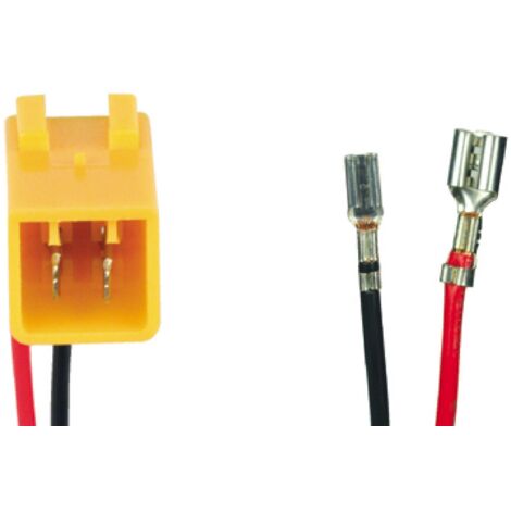 Kit 4 Adaptateurs Fils Haut-Parleur Voiture - Branchement Facile Pour Audi, Volkswagen, Renault, Nissan - Longueur 15 Cm