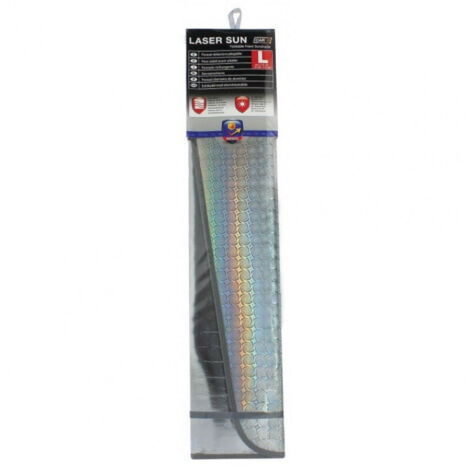 Pare-soleil voiture, frontal, taille L 145X70 cm (laser sun) - Car