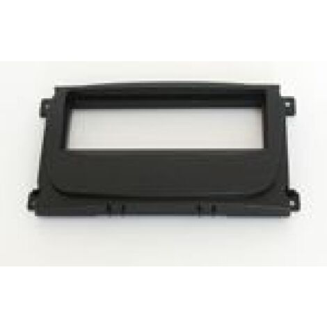 Façade Autoradio Pour Fiat Stilo 2001-2008 | 1 DIN Avec Poche - Gris Foncé - CISCAR