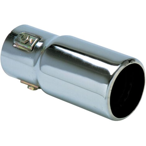 SORTIE EMBOUT DOUBLE SILENCIEUX ECHAPPEMENT POT 55MM ACIER INOXIDABLE C