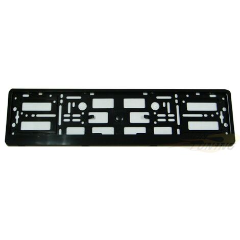 2x Supports de Plaque - Euro Clip - Noir