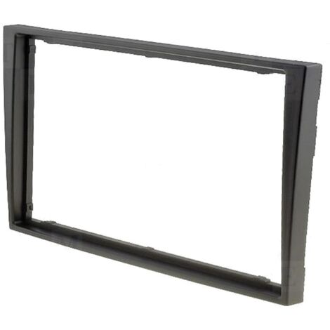 Facade autoradio 2Din FA100E compatible avec Renault Traffic 2 Suzuki Wagon R Noir