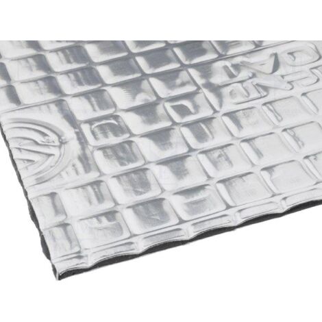 Adnauto – Plaque acoustique 390x250x2mm – Nappe anti-vibration – Adhésive – Résistante à l'humidité et aux impacts – Pour surfaces complexes