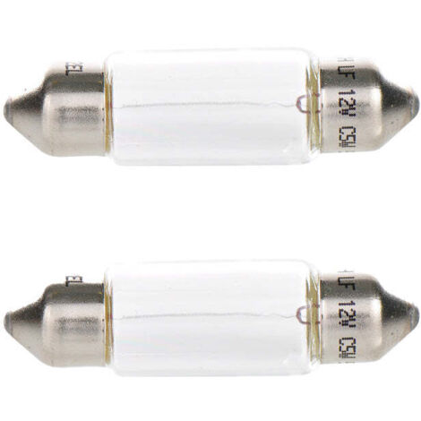 Pack de 2 Ampoules BOSCH 1987301004 C5W Pure Light 12V 5W