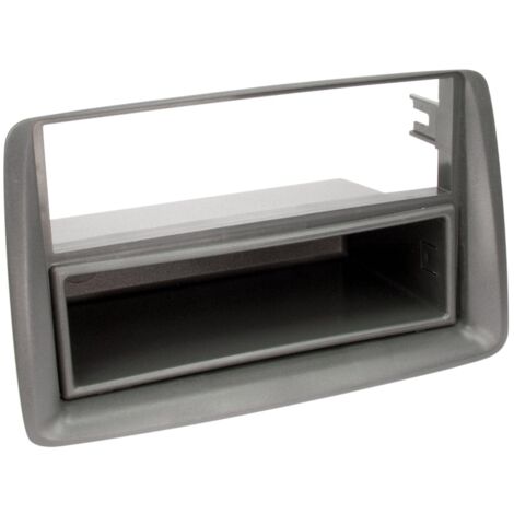 Support autoradio gris compatible avec Fiat Panda 03-12