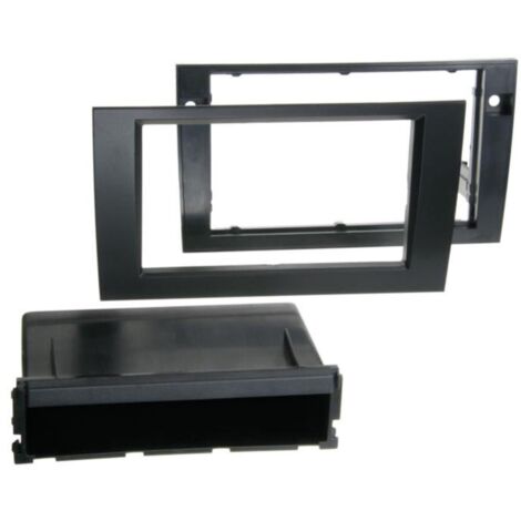 Support autoradio 1Din compatible avec Audi A4 01-09 Seat Exeo ap09 - Noir