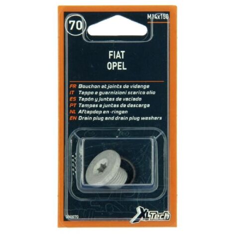 XLTECH 1 bouchon de vidange + 2 joints Opel M14