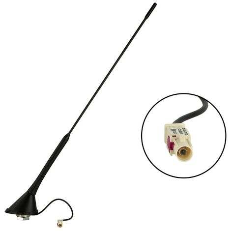 Antenne de toit AM-FM inclination 60 degres passive - Prise Fakra Male