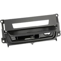 Facade boutons Noire compatible avec BMW Serie 3 avec cendrier