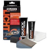 Kit de rénovation de phares – Élimine jaunissement et griffures – Protection longue durée – Application facile avec technologie PDT – Quixx