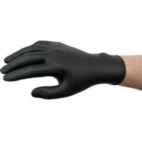 Luxe moelleux magic taille unique gants en noir 