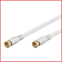 Cable Satellite RG59 10m Fiches F Males