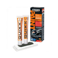 Efface-rayures pour voiture – Kit de rénovation peinture – 1 set avec polish et finition – Papier émeri 3000 inclus – Quixx System - C54792