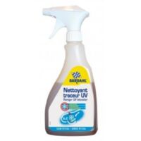 Bardahl – Nettoyant traceur climatisation 500ml – Formule concentrée pour élimination rapide des traces UV – Efficace compartiment moteur