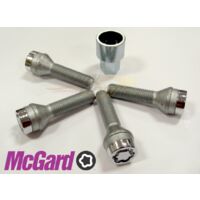 4 VIS ANTIVOL SU MCGARD M12X1.5/ 60°/ LONG. 42.1MM/ Ø17MM