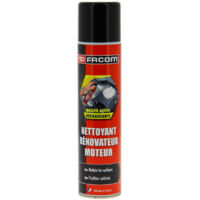 Facom – Nettoyant moteur 300ml – Finition satinée – Élimine traces d'huile et poussières – Convient à toutes surfaces