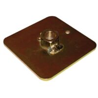 Platine de fixation compatible avec harnais de competition - a souder