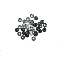 250 Cache-rivets noirs