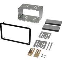 Kit Facade Autoradio KA194B compatible avec Alfa 159 Brera Spider - Noir - Sans Nav