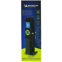 Michelin – Mini compresseur sans fil 2500mAh – Autonomie 30min – Pression jusqu'à 10 Bar – Débit 8L/min – Rechargeable USB